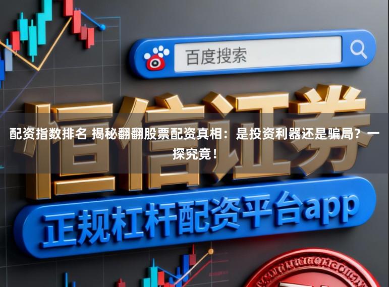 配资指数排名 揭秘翻翻股票配资真相：是投资利器还是骗局？一探究竟！