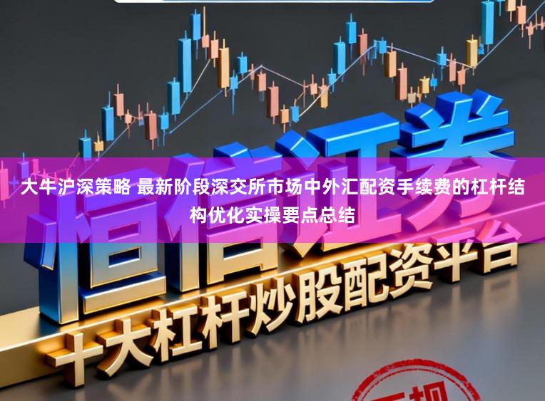 大牛沪深策略 最新阶段深交所市场中外汇配资手续费的杠杆结构优化实操要点总结